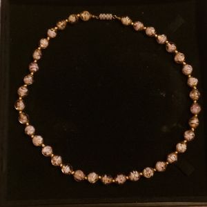 Murano glass necklace from Milan, Italy